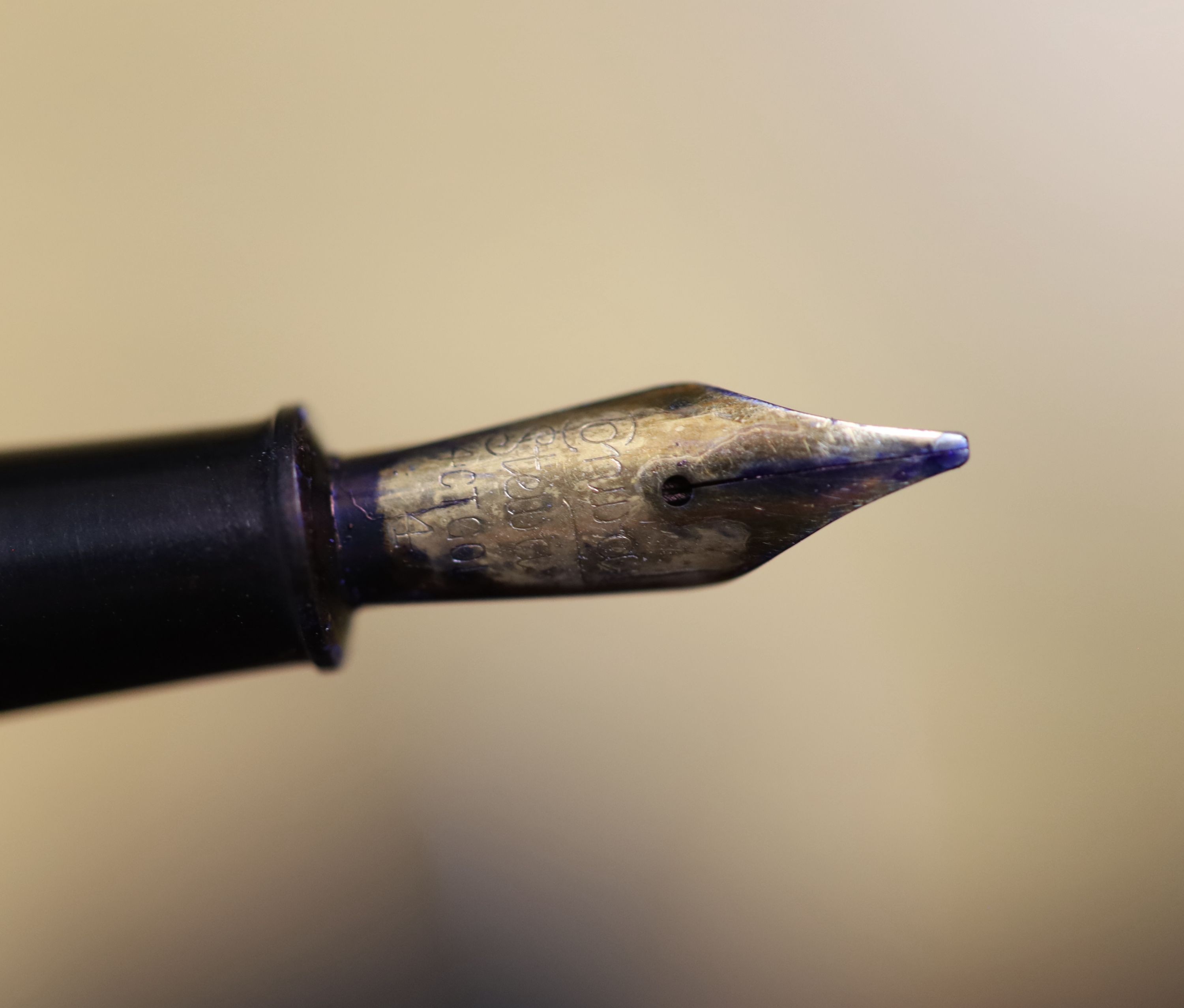 Three fountain pens including Conway Stewart